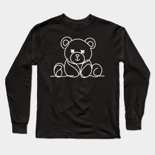 Kawaii Rebel: Bear Brigade Long Sleeve T-Shirt